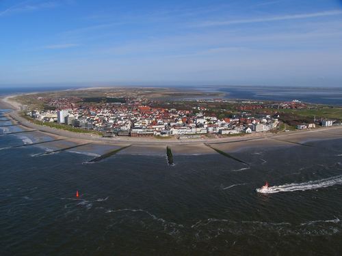 Luftaufnahme von Norderney